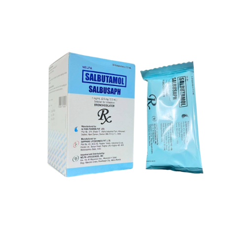 Salbutamol 1mg/ml. 2.5ml Nebule  x 1