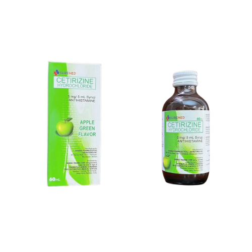 Cetirizine 5mg/5ml Syrup 60ml x 1 (For Metro Cebu Orders and Metro Manila Lalamove Deliveries Only)