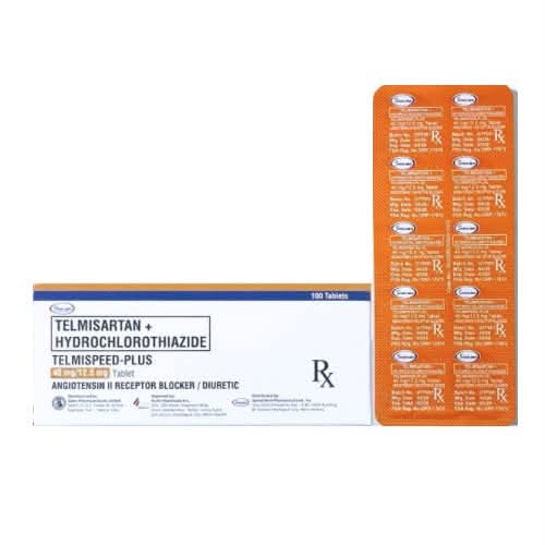 MERIT PLUS (Telmisartan + Hydrochlorothiazide) 40mg./12.5mg. Tablet x 1
