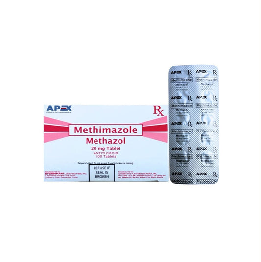 Methimazole aka: Thiamazole 20mg Tablet