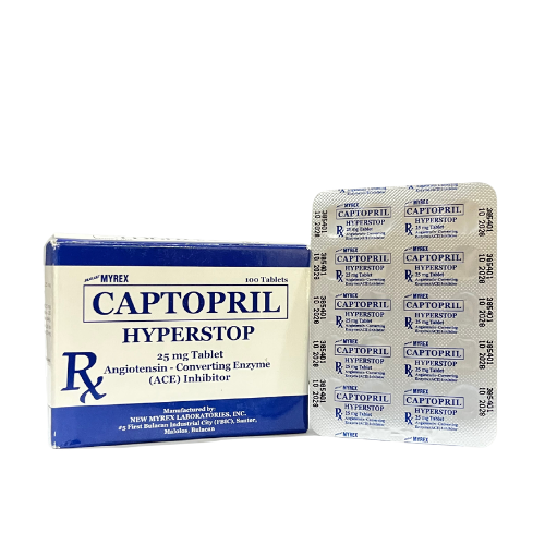 Captopril 25mg Tablet x 1