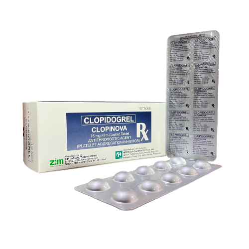Clopidogrel 75mg Tablet x 1