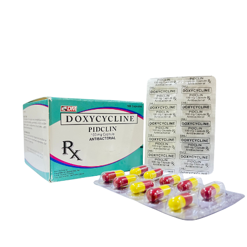 Doxycycline (as Hyclate) 100 mg Capsule x 1