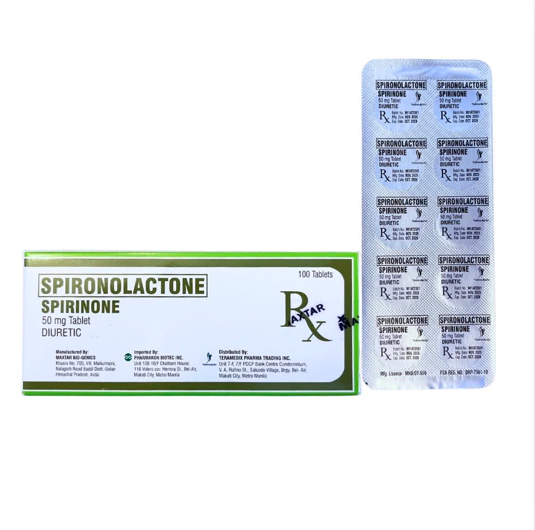 SPIRE ( Spironolactone ) 50mg Tablet x 1
