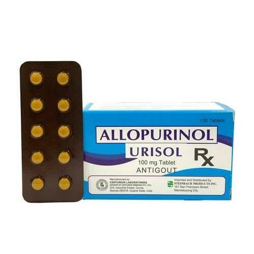 Allopurinol 100mg Tablet x 1