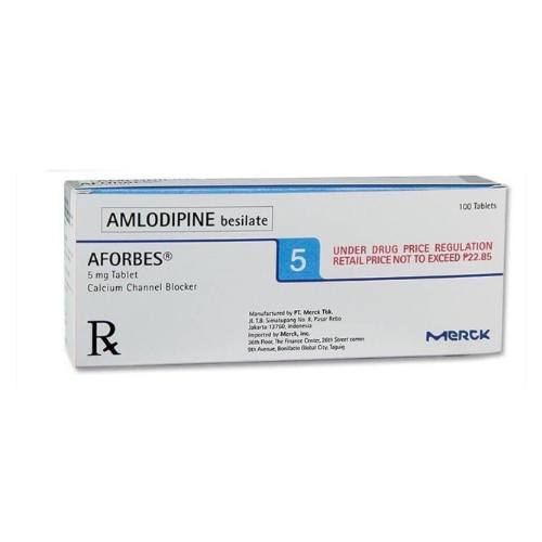Aforbes (Amlodipine) 5mg Tablet x 1 - XalMeds