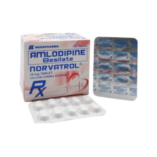 Norvasc (Amlodipine) 10mg. Tablet x 1