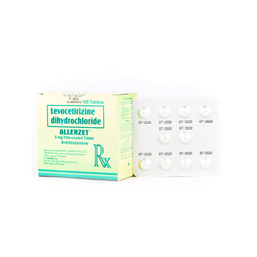 ALLERZET ( Levocetirizine ) 5mg Tablet x 1