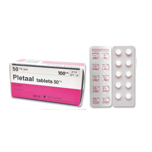 PLETAAL Cilostazol 50mg Tablet x 1