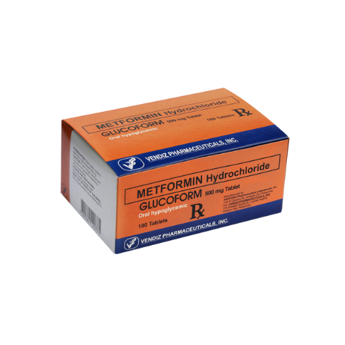 GLUCOFORM Metformin 500mg Tablet x 1