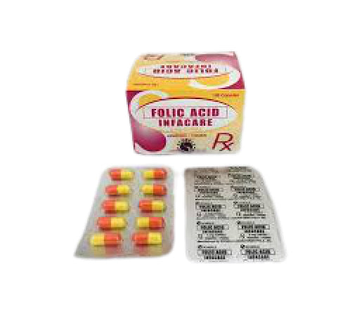 Folic Acid 5mg Capsule x 1