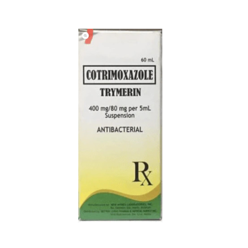 Cotrimoxazole 400mg/80mg/5ml Suspension 60ml x 1 - XalMeds