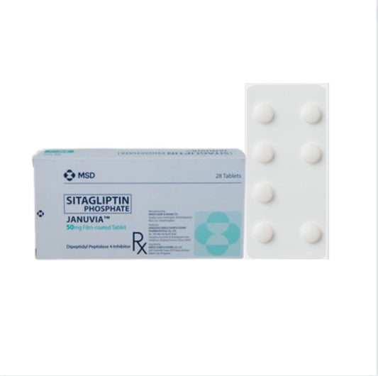 JANUVIA Sitagliptin 50mg. Tablet x 1