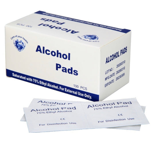 Alcohol Pads 70% Isopropyl x 100s