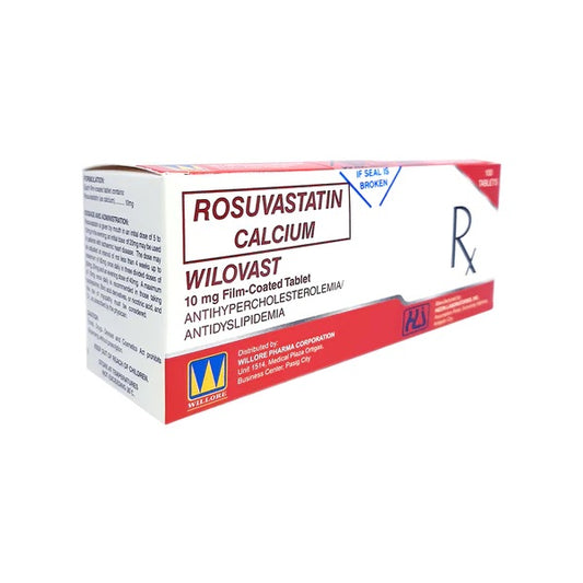 WILOVAST Rosuvastatin 10mg Tablet x 1