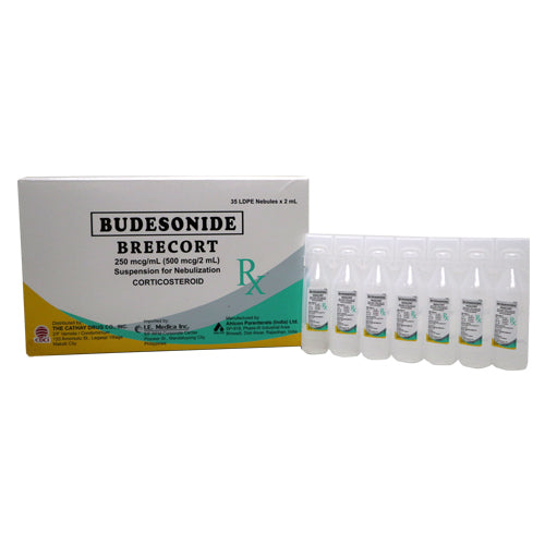 BREECORT Budesonide 250mcg Nebule x 1