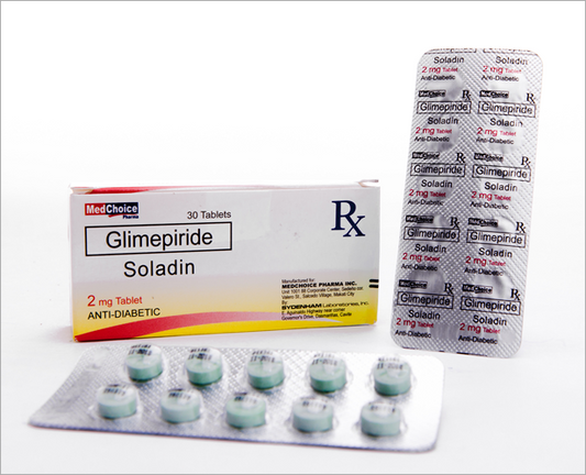 SOLADIN Glimeperide 2mg Tablet x 1