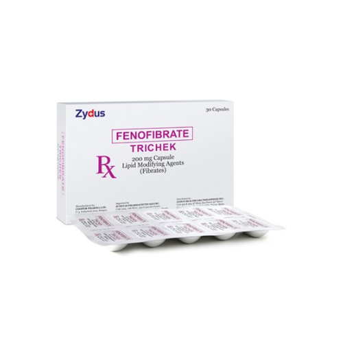 TRICHECK ( Fenofibrate ) 200mg Capsule x 1