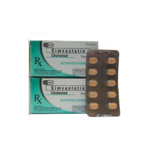 CHOLESTAD Simvastatin 20mg Tablet x 1