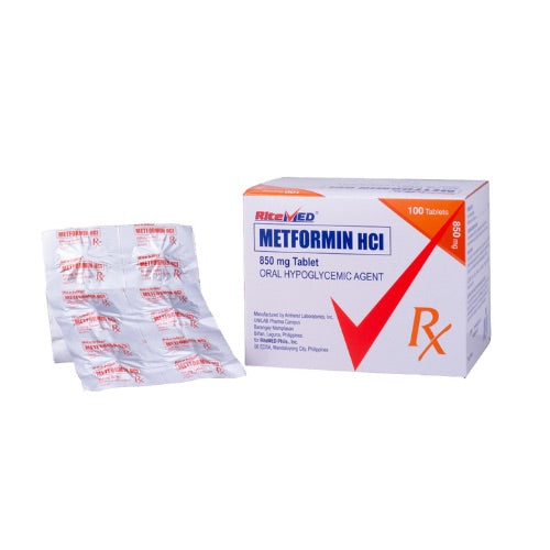 RITEMED Metformin 850mg Tablet x 1