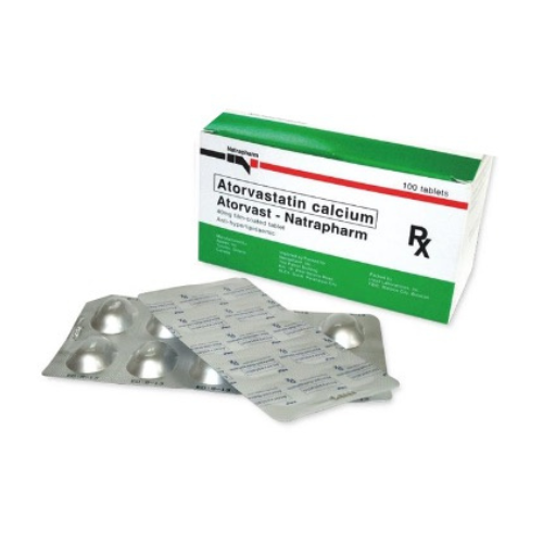 ATORVAST NATRAPHARM (Atorvastatin) 40mg.Tablet x 1