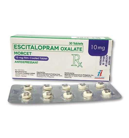 MORCET Escitalopram 10mg Tablet x 1