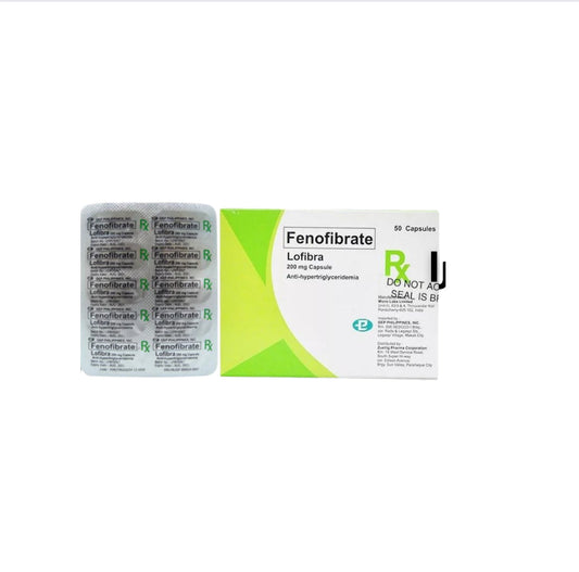 LOFIBRA ( Fenofibrate ) 200mg Capsule x 1