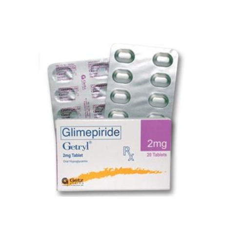 GETRYL Glimeperide 2mg Tablet x 1