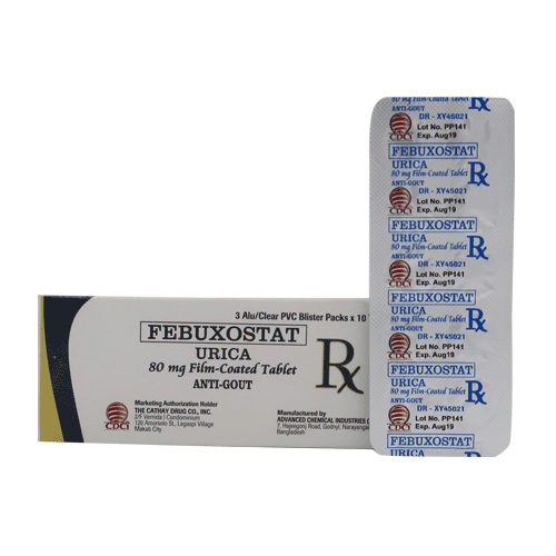 URICA Febuxostat 80mg Tablet x 1