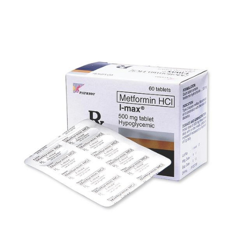 I-MAX Metformin 500mg Tablet x 1