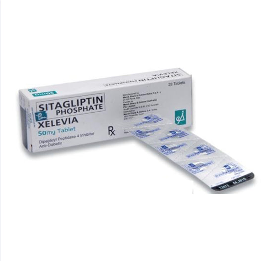 XELEVIA Sitagliptin 50mg. Tablet x 1