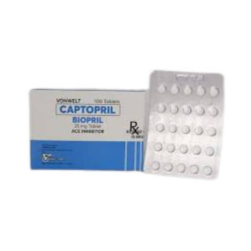 Captopril 25mg Tablet x 1 - XalMeds