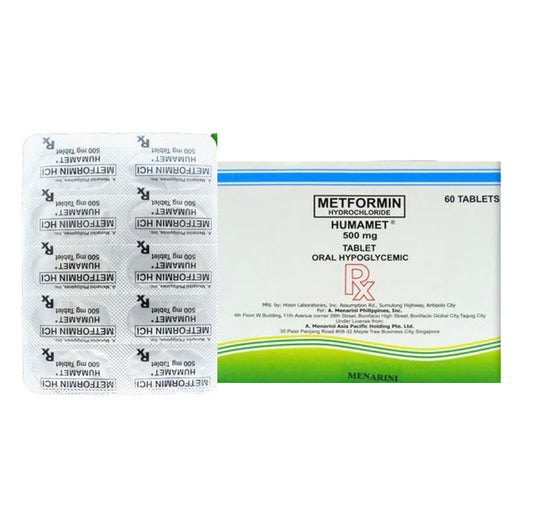 HUMAMET Metformin 500mg Tablet x 1