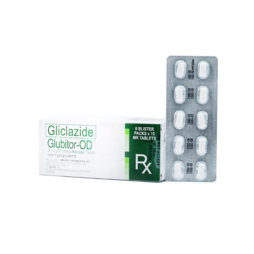 GLUBITOR OD Gliclazide 30mg MR Tablet x 1