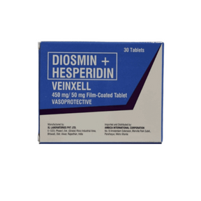 VENORIGHT (Diosmin+Hesperidin) 450mg./50mg. Tablet – XalMeds