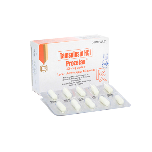 PROZELAX (Tamsulosin) 400mcg Capsule x 1