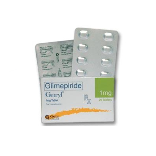 GETRYL Glimeperide 1mg Tablet x 1