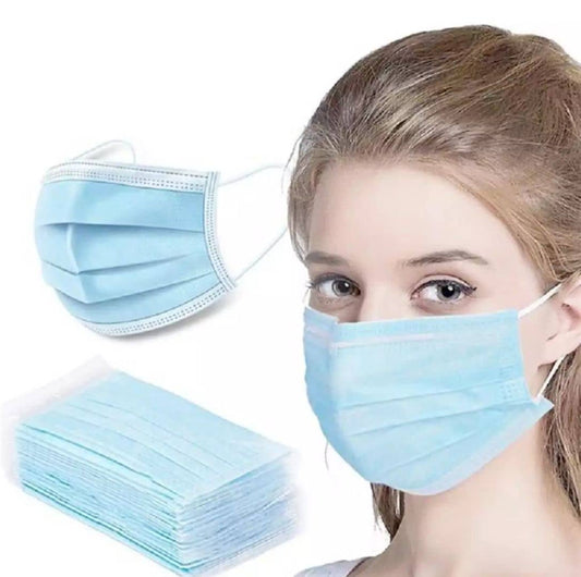 Disposable Face Mask x 50 - XalMeds