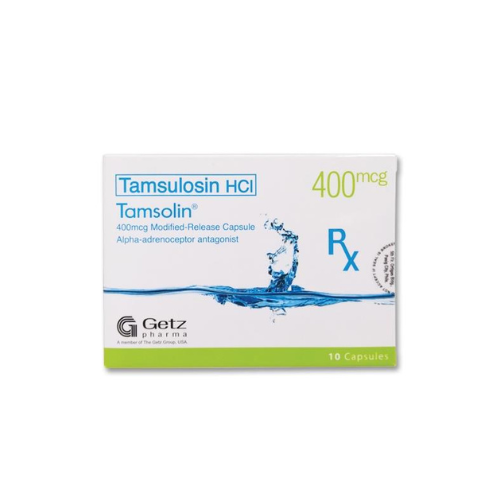 TAMSOLIN (Tamsulosin) 400mcg Capsule x 1