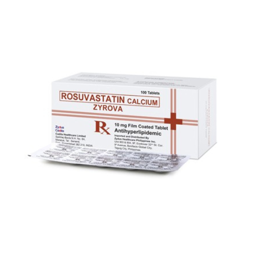 ZYROVA Rosuvastatin 10mg Tablet x 1