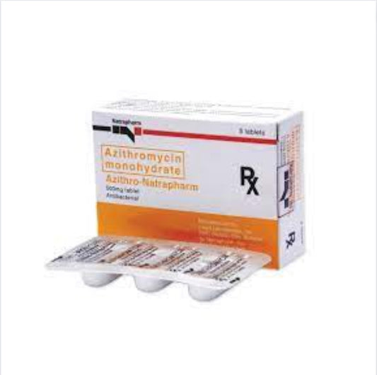 AZITHRO NATRAPHARM ( Azithromycin ) 500mg Tablet x 1