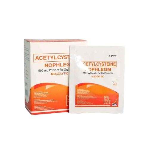 NOPHLEGM ( Acetylcysteine ) 600mg Sachet (6g) x 1