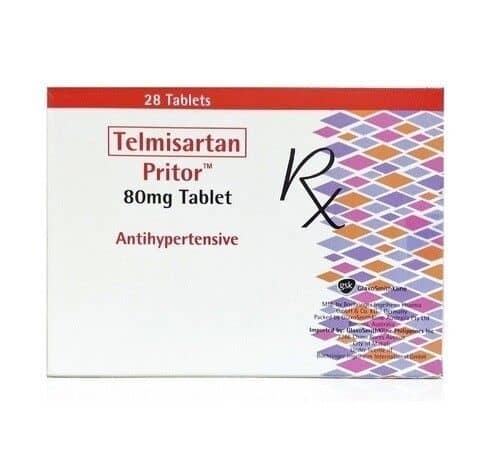 Pritor (Telmisartan) 80mg Tablet x 1