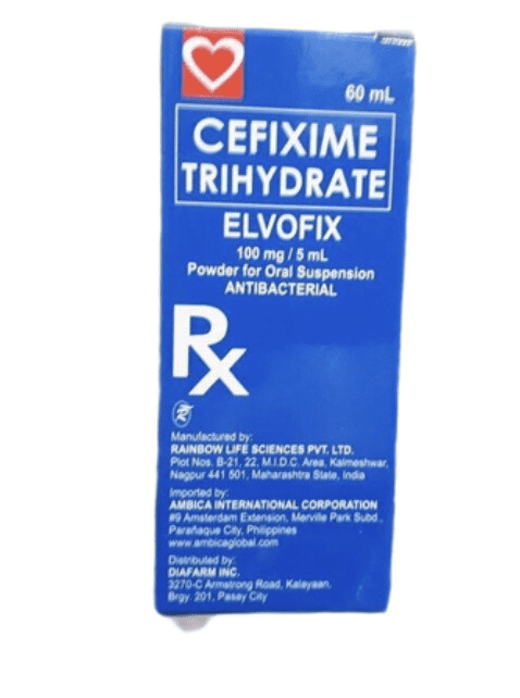 Cefixime 20mg/ml Drops  10ml bottle x 1 - XalMeds