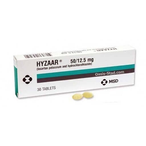 Hyzaar (Losartan + Hydrochlorothiazide) 50mg/12.5mg Tablet x 1