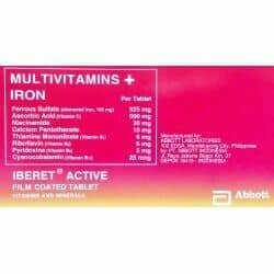 Iberet (Multivitamins+Iron) Capsule 1
